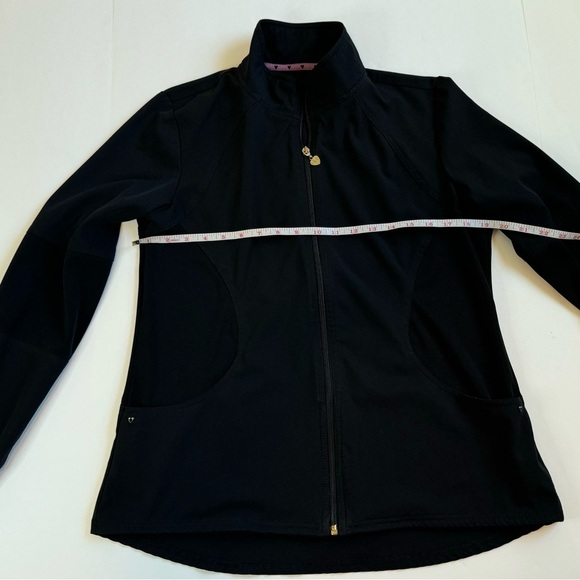 Scrubs Jacket Black HeartSoul Jacket- Medium - Picture 8 of 10